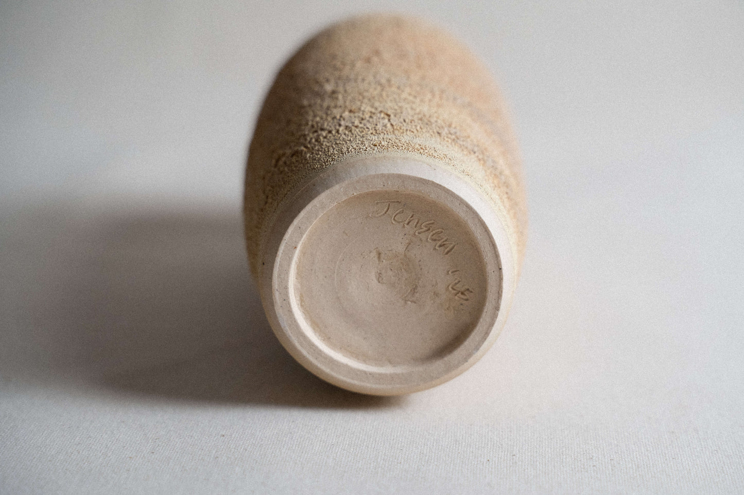 White Lava Vase No. 3